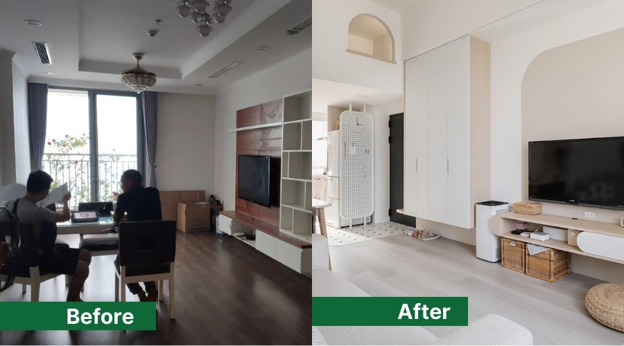 Quy trình thiết kế thi công cải tạo nhà phố chung cư tại TD HOMES