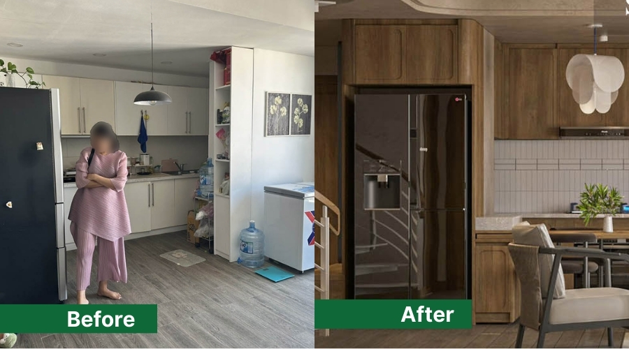 Thiết kế thi công cải tạo nhà phố chung cư tại TD HOMES