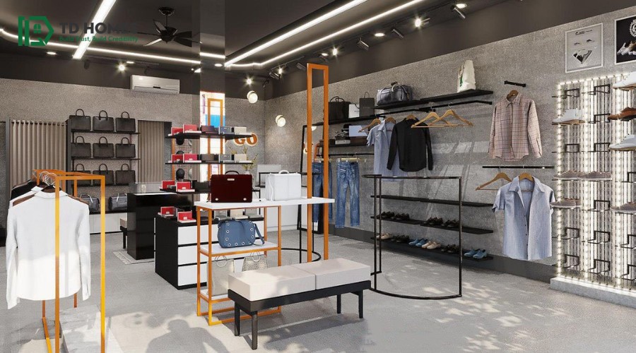 Thi công thiết kế shop quần áo tại TP.HCM bởi TD HOMES