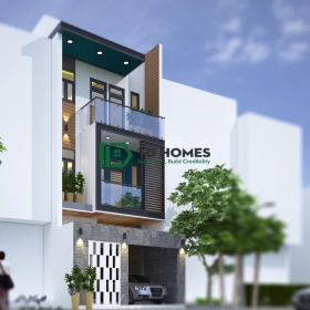 thi công thiết kế xây mới nhà phố Anh Hạnh 